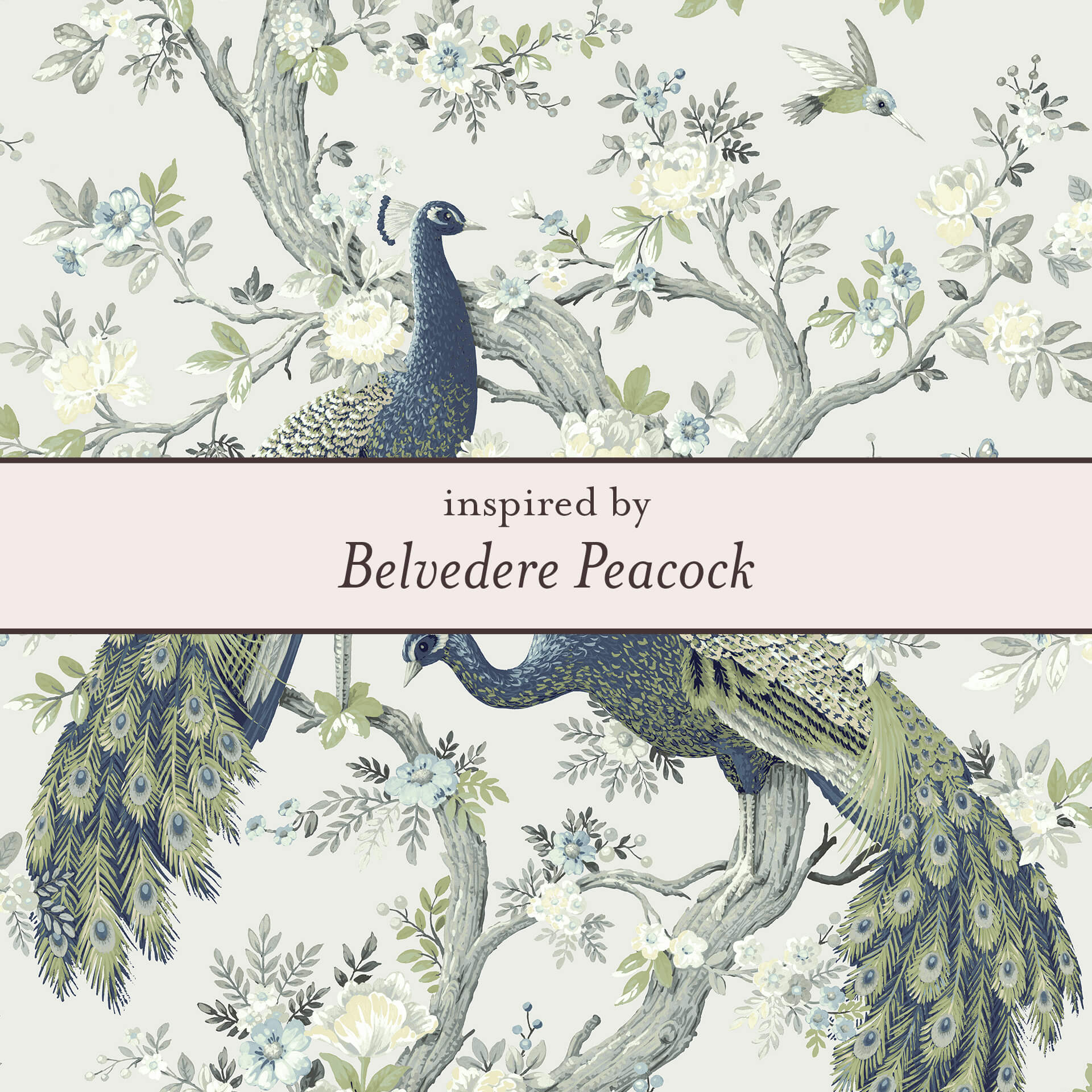 Laura Ashley Fashion Belvedere Peacock Brooch
