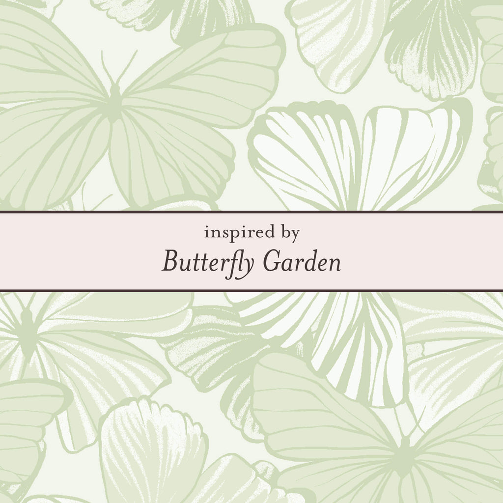 Laura Ashley Silver Butterfly Garden Stud Earrings
