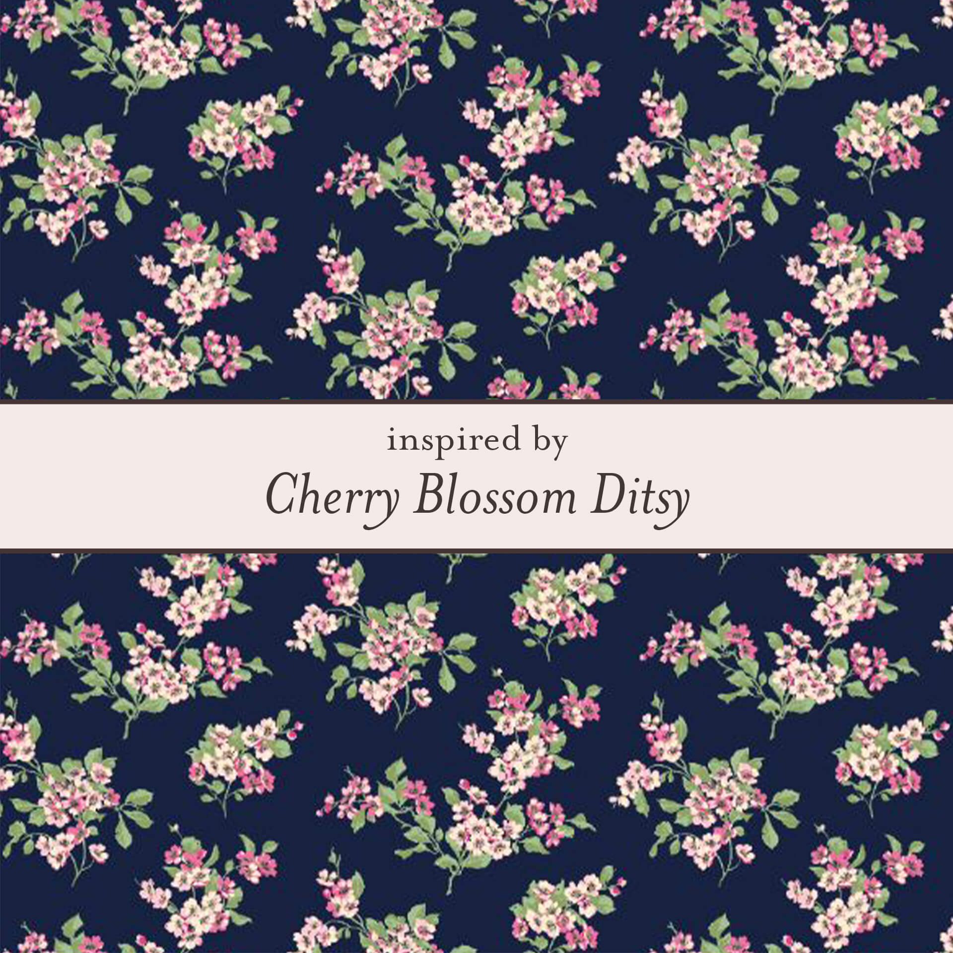 Laura Ashley Silver Cherry Blossom Ditsy Necklace