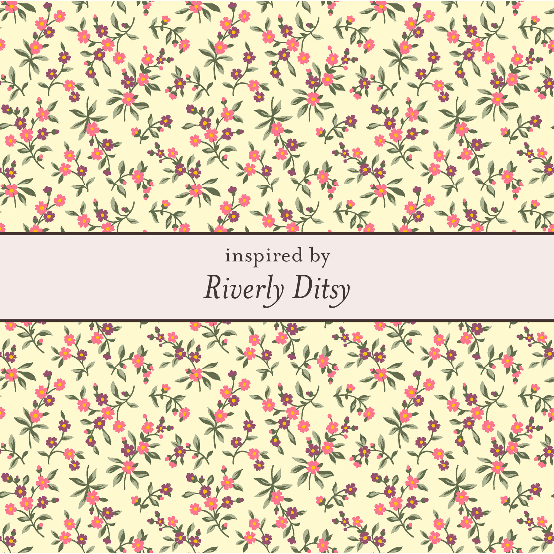 Laura Ashley Silver Riverly Ditsy Guilloche Flower Hoop Earrings