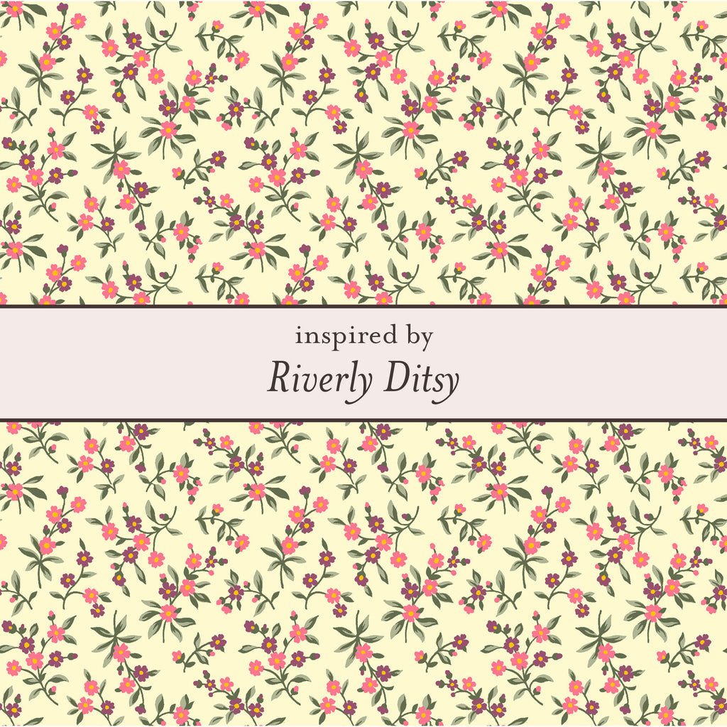 Laura Ashley Silver Riverly Ditsy Guilloche Flower Necklace