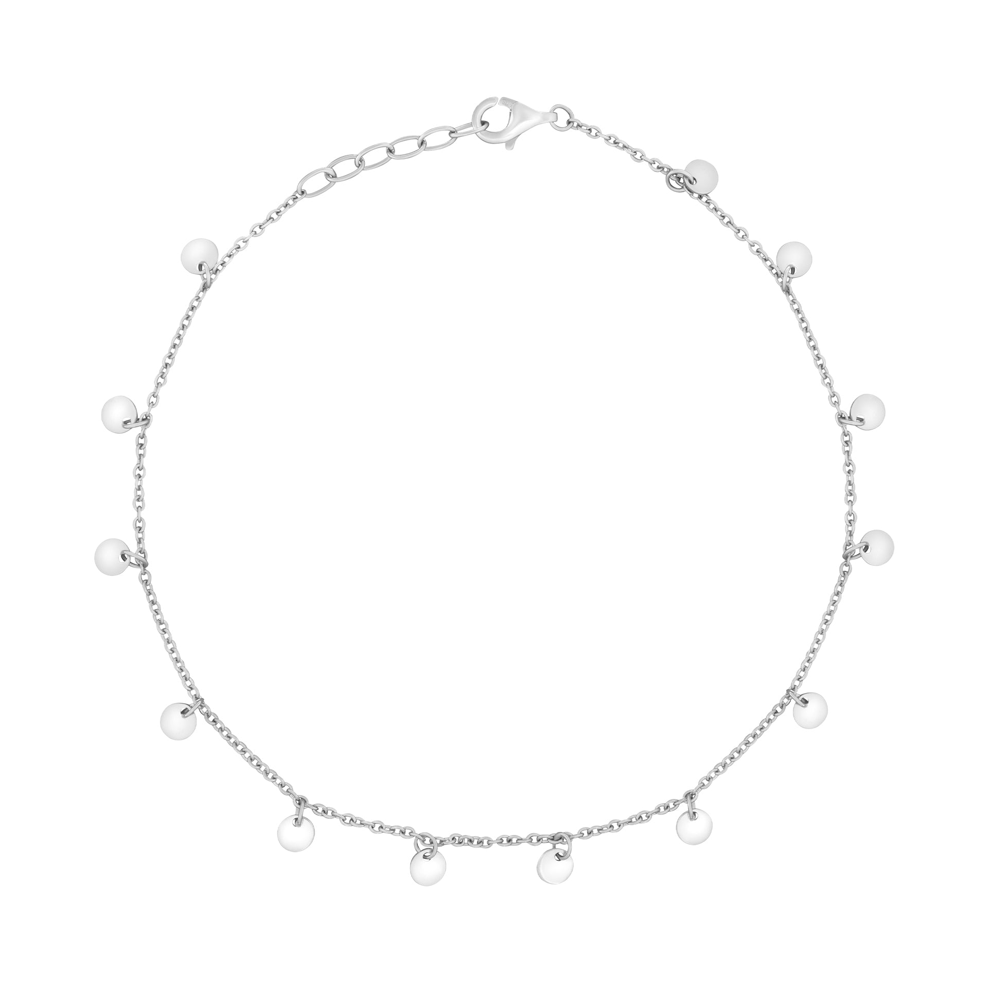 Beginnings Mini Disc Ankle Chain