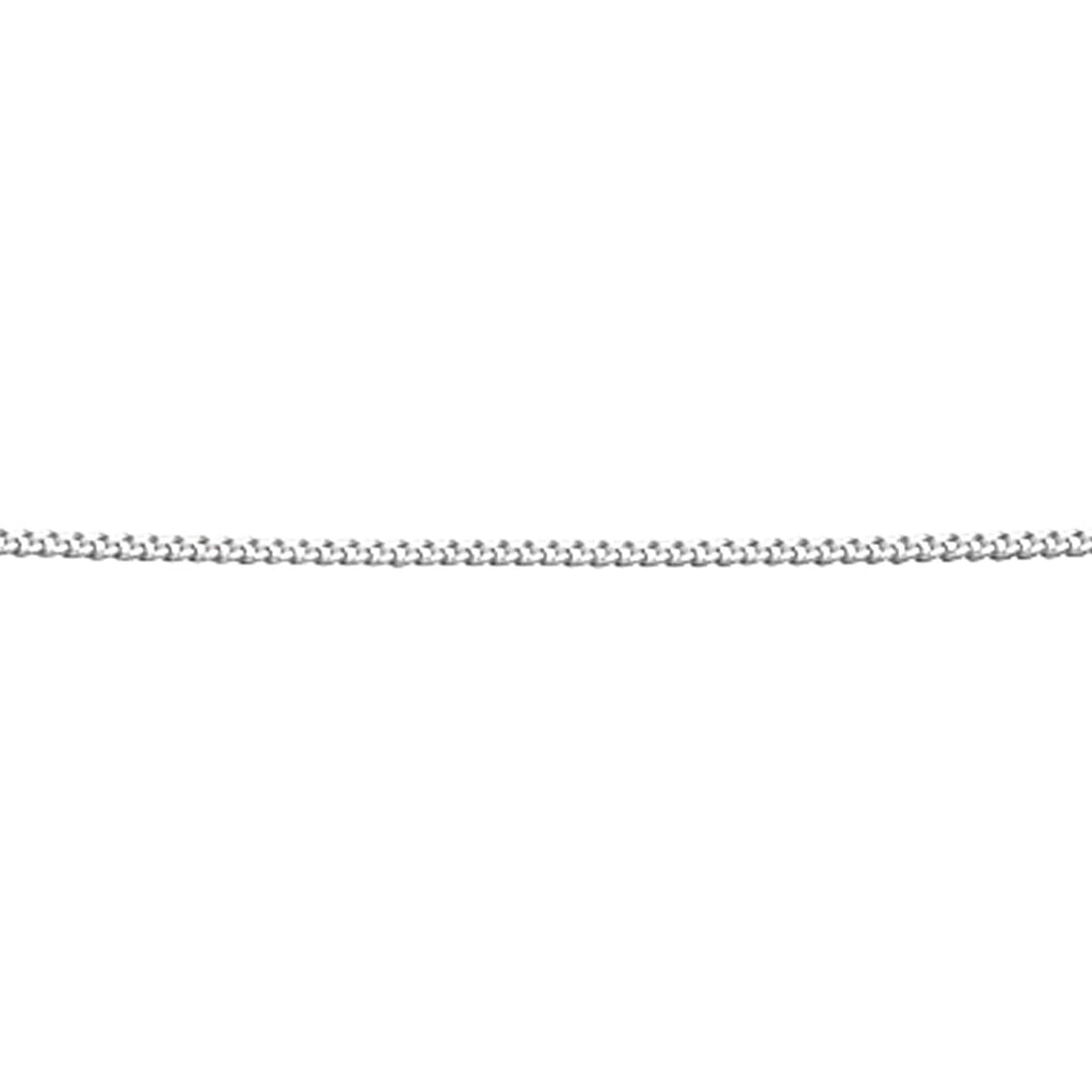 Beginnings Diamond Cut Curb Chain with Extender