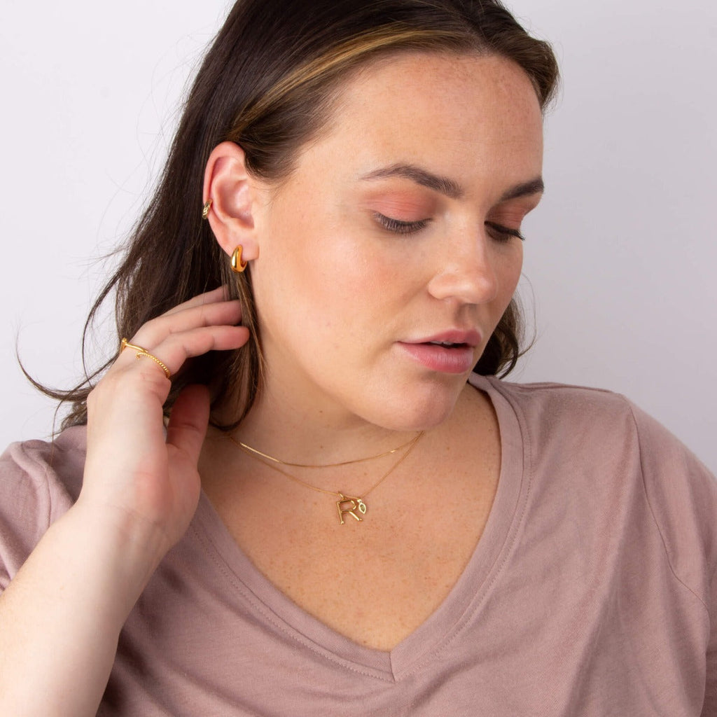 Beginnings Textured Ear Cuff