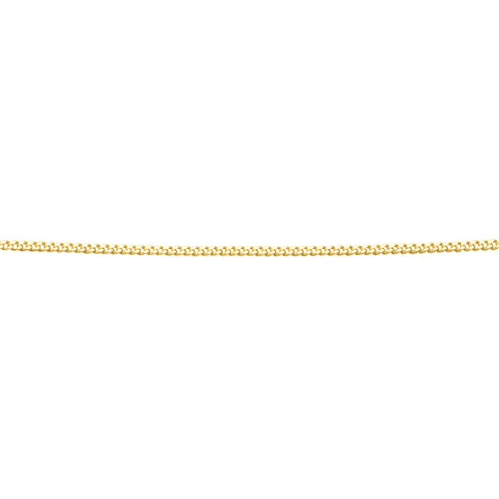 Beginnings Diamond Cut Curb Chain with Extender