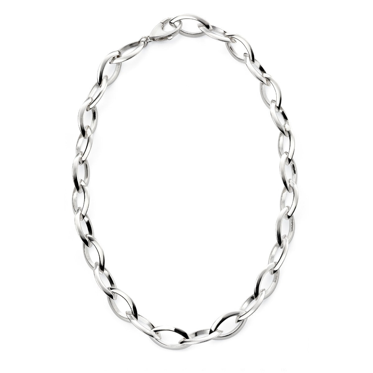 Beginnings Marquise Link Chain Necklace 48cm