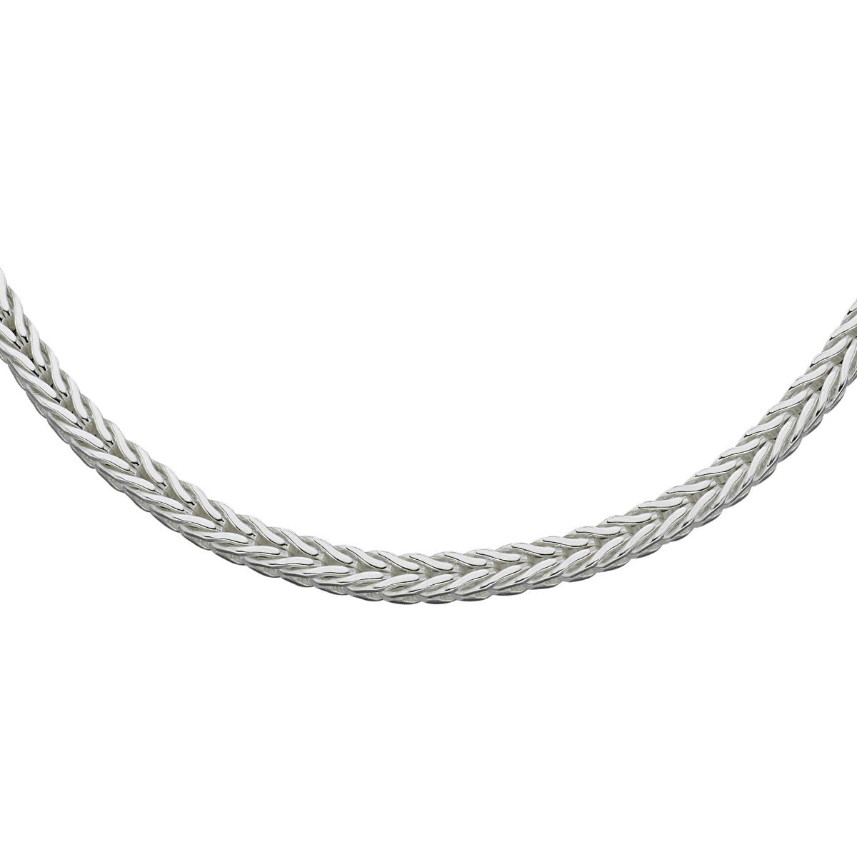Beginnings Heavyweight Foxtail Chain Necklace 51cm