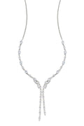 Beginnings Cubic Zirconia Marquise Statement Necklace