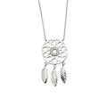 Beginnings Dream Catcher Necklace with Cubic Zirconia