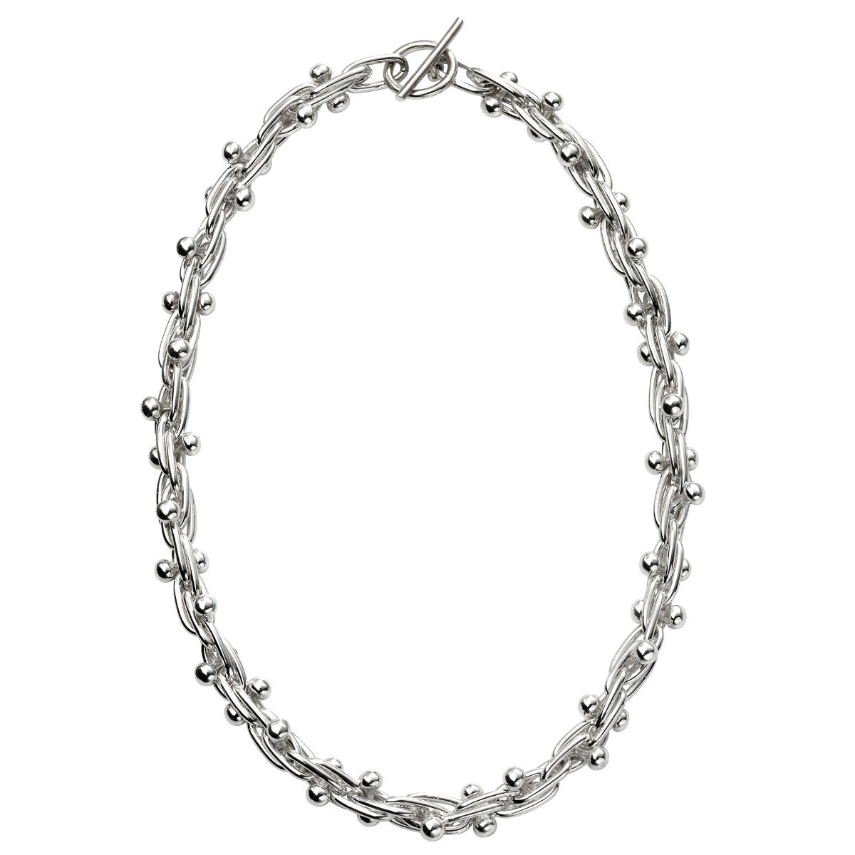 Beginnings Mexican Style Ball and Bar Necklace