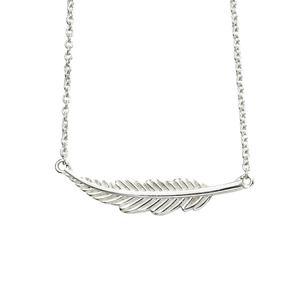 Beginnings Small Feather Necklace