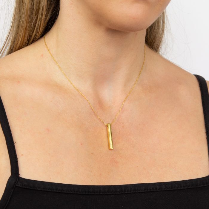 Beginnings Vertical Bar Necklace