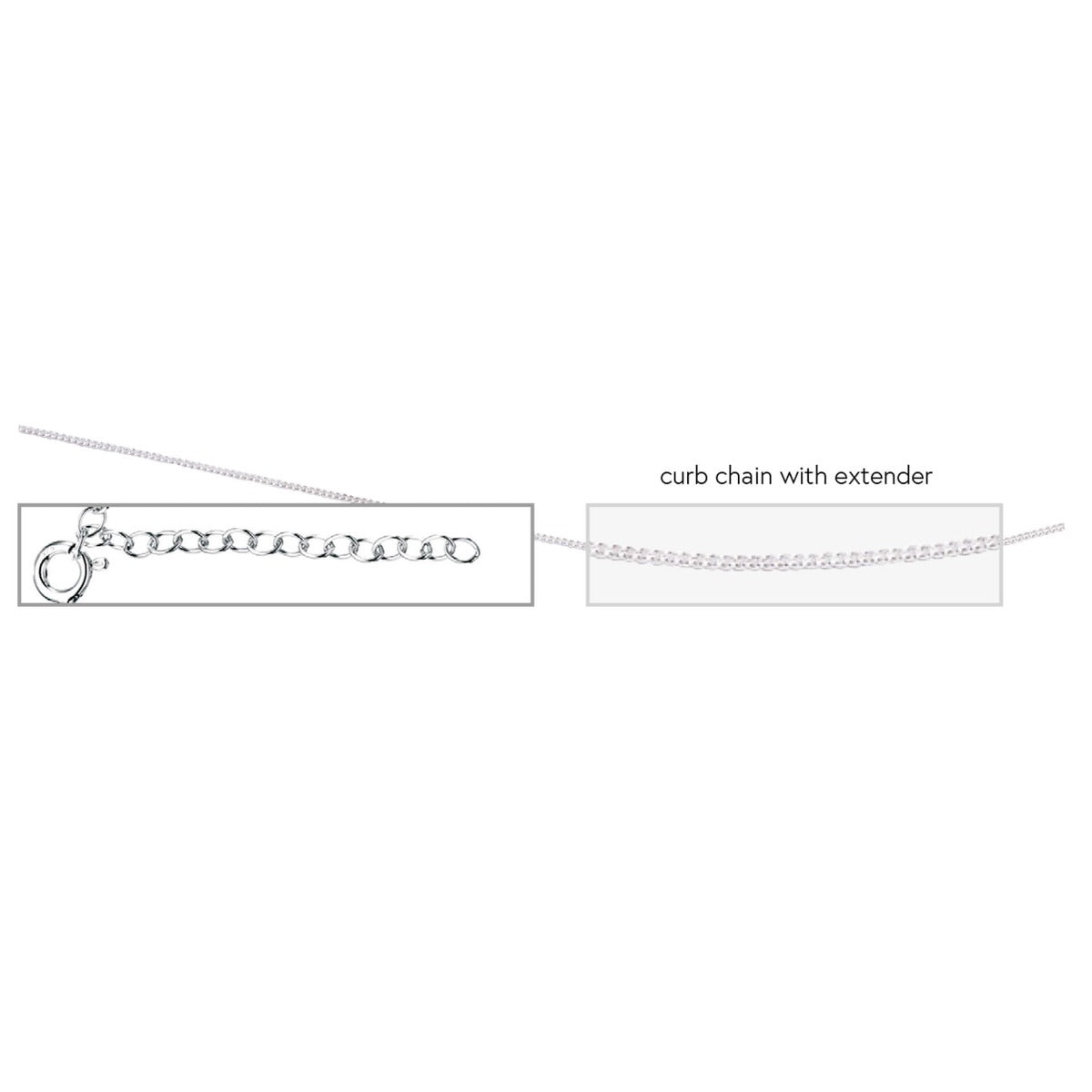 Beginnings Curb Chain with Extender