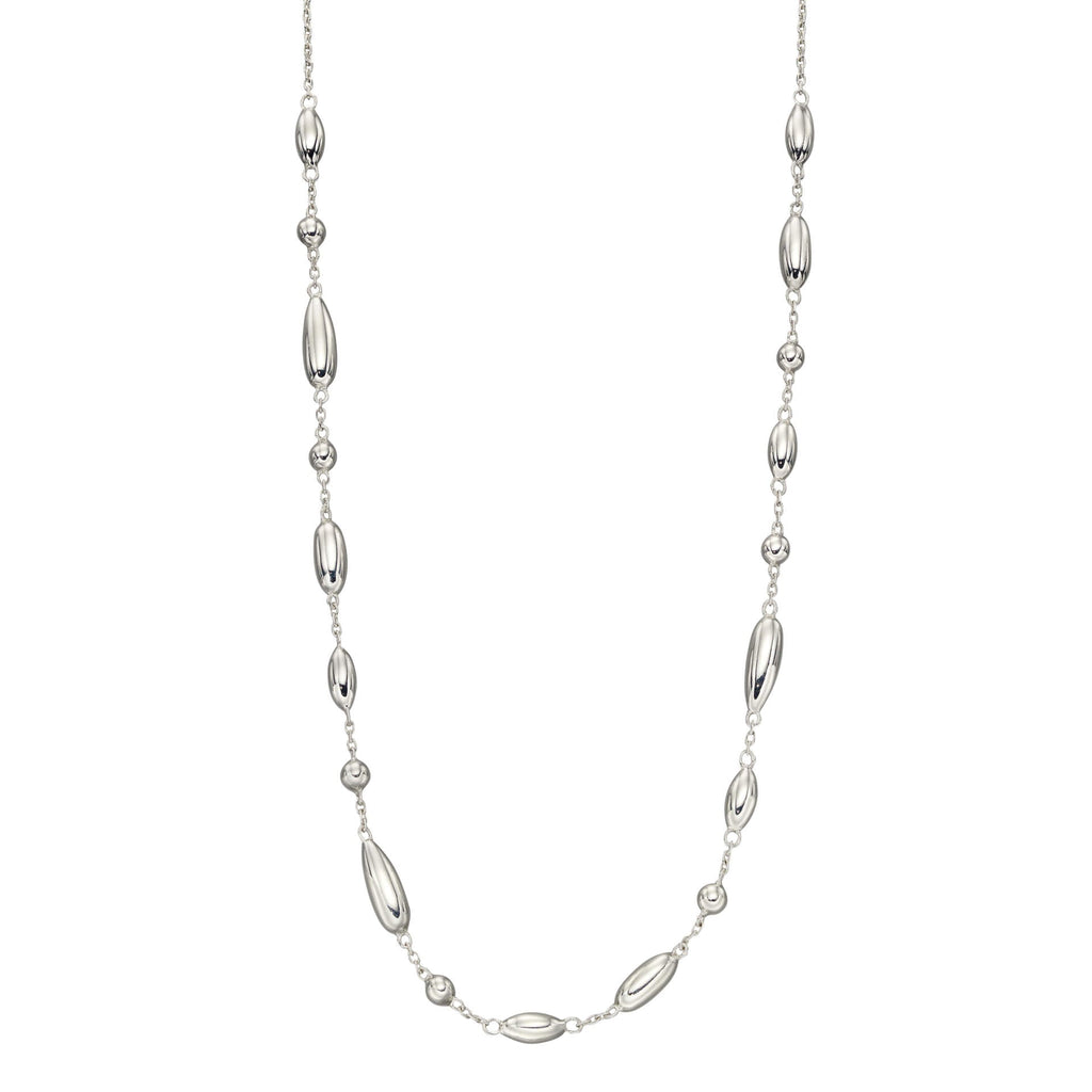 Beginnings Flower Bud Station Necklace