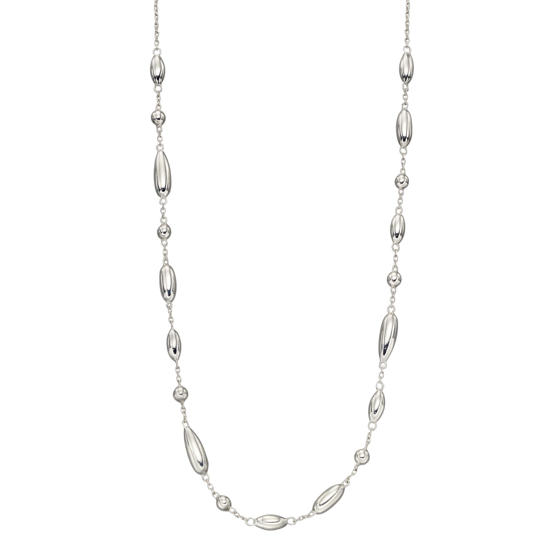 Beginnings Flower Bud Station Necklace