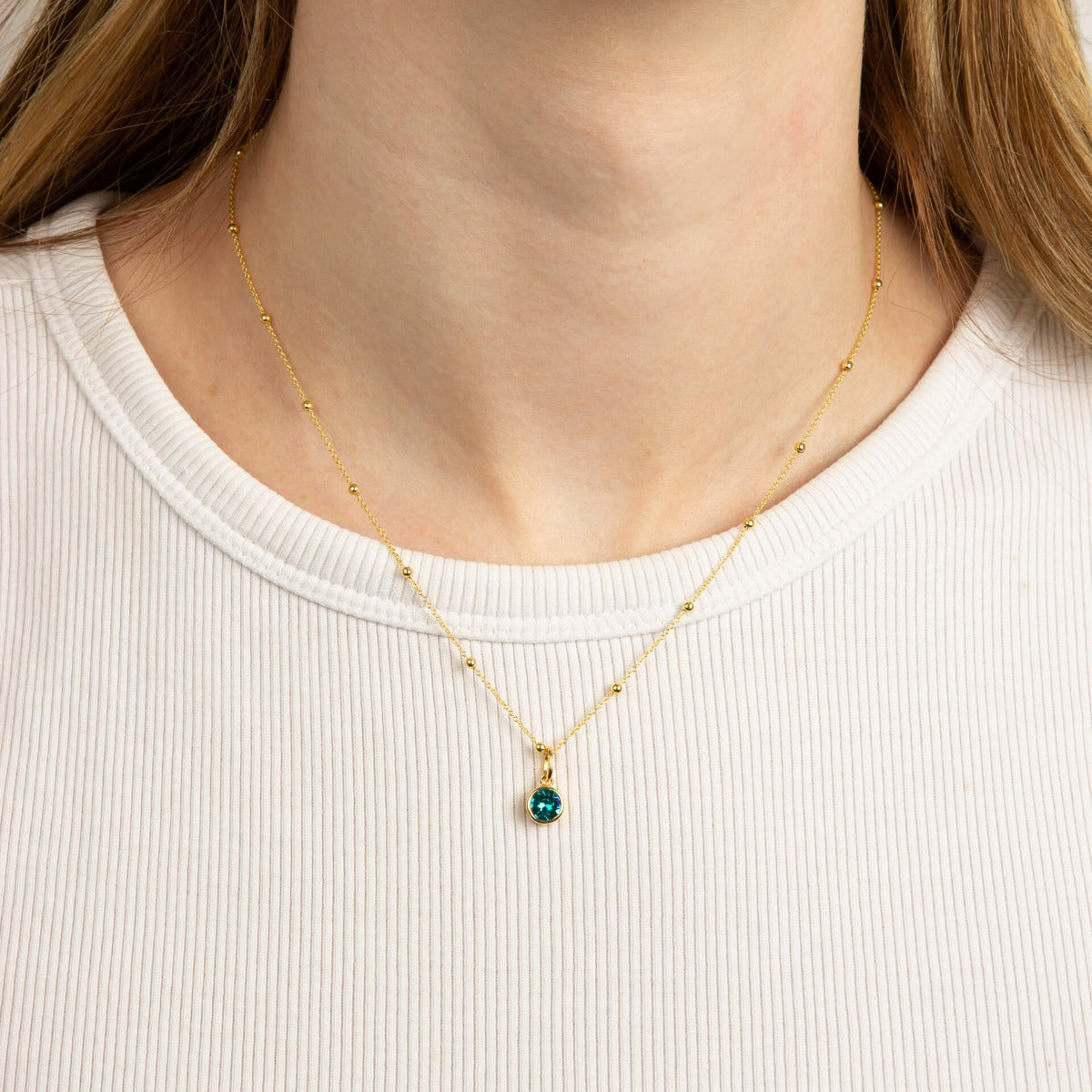 Beginnings Crystal Birthstone Charm