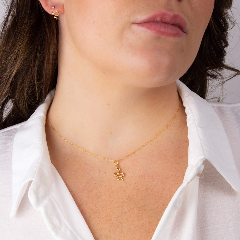 Beginnings Snake Necklace