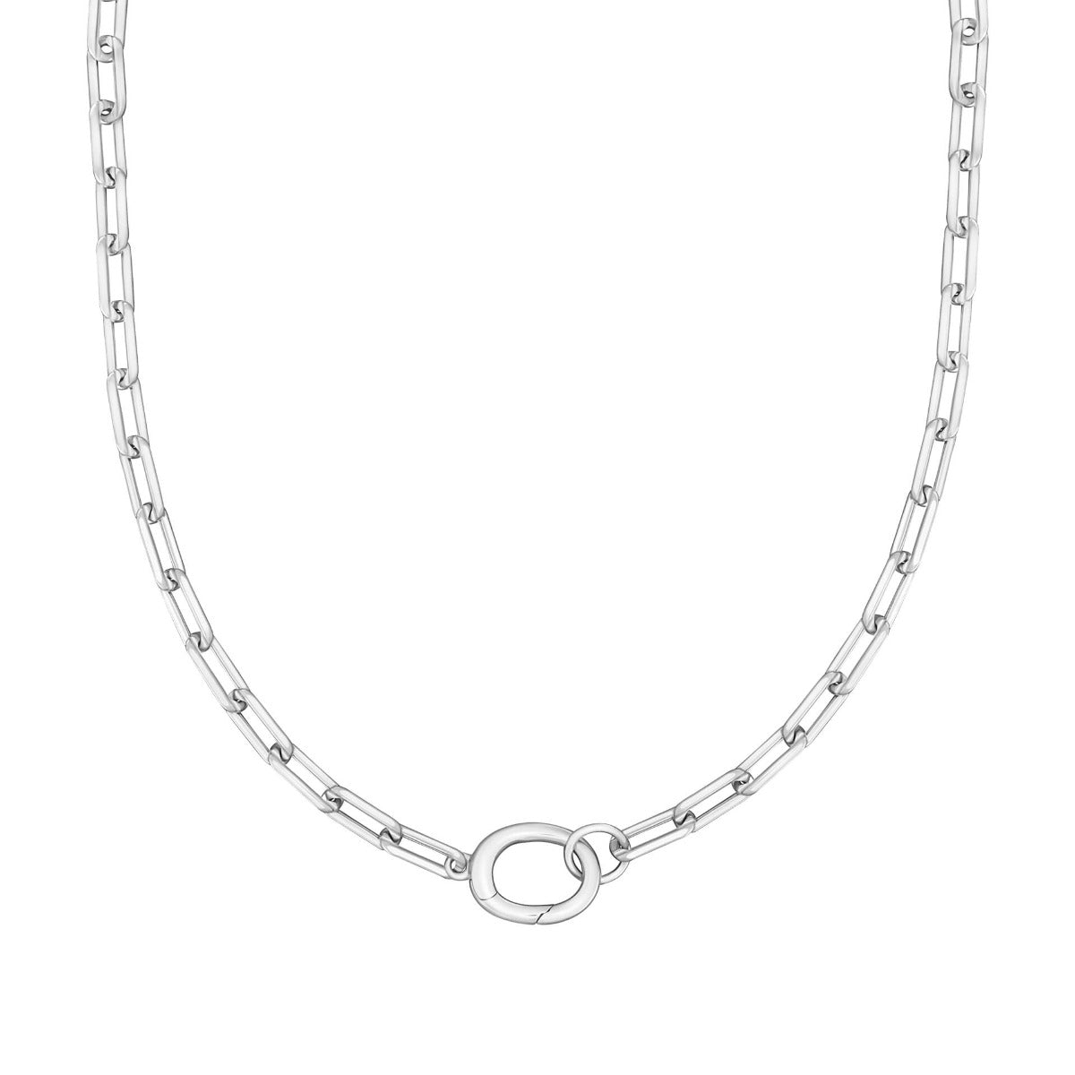 Beginnings Open Link Charm Carrier Necklace