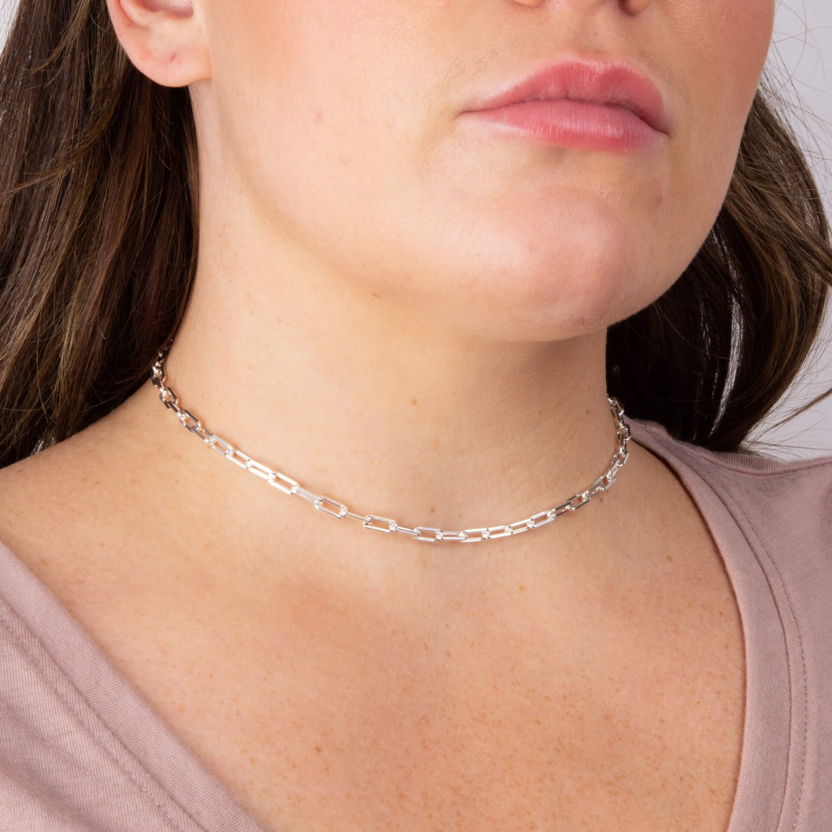 Beginnings Open Link Charm Carrier Necklace