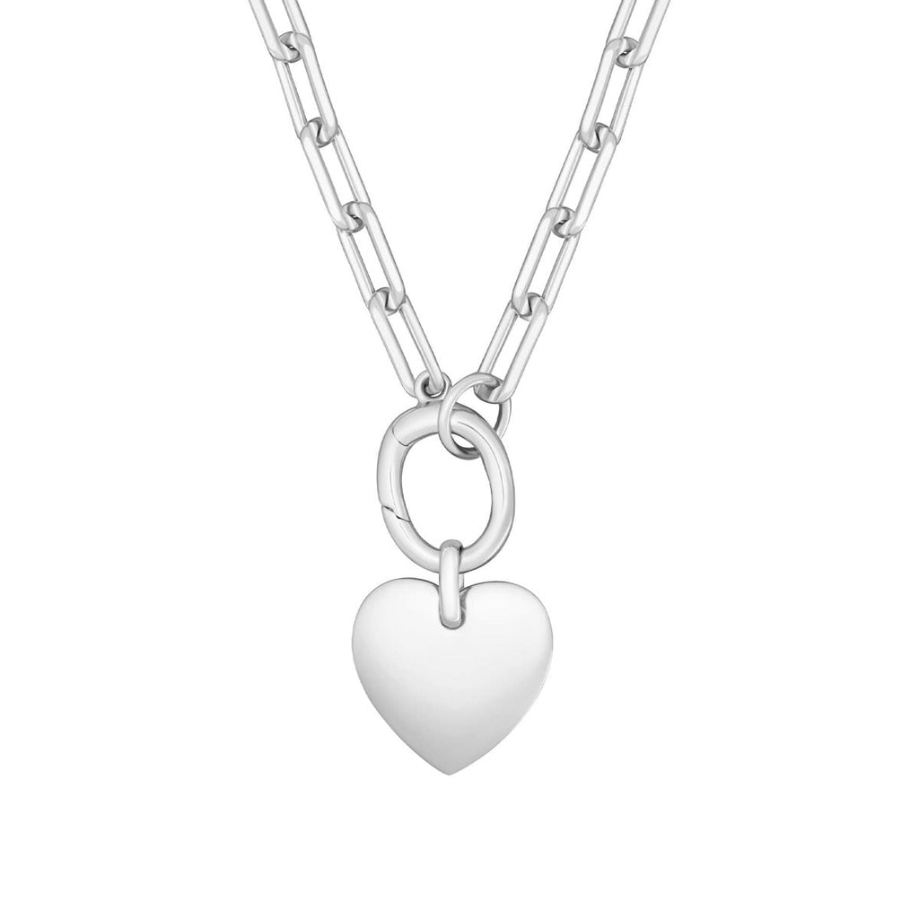 Beginnings Open Link Charm Carrier Necklace