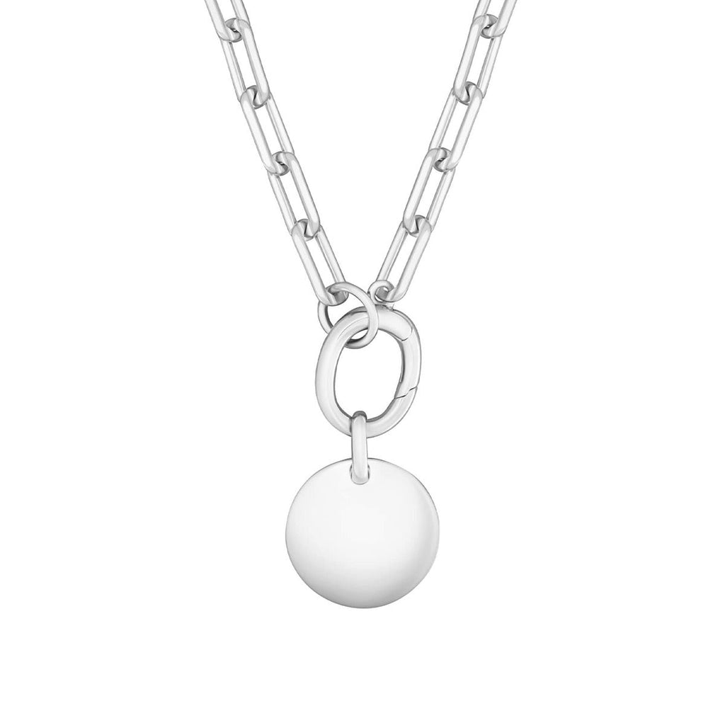 Beginnings Open Link Charm Carrier Necklace
