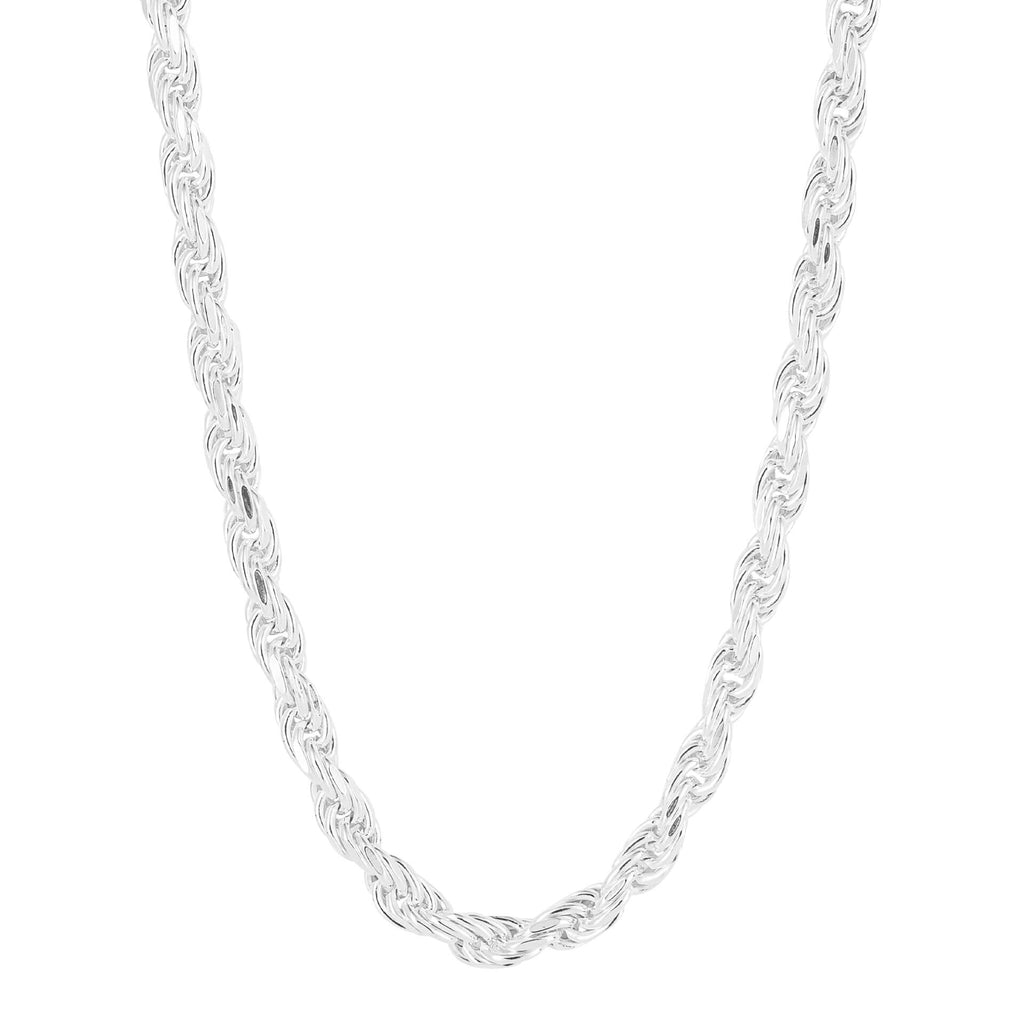 Beginnings Diamond Cut Rope Chain Necklace