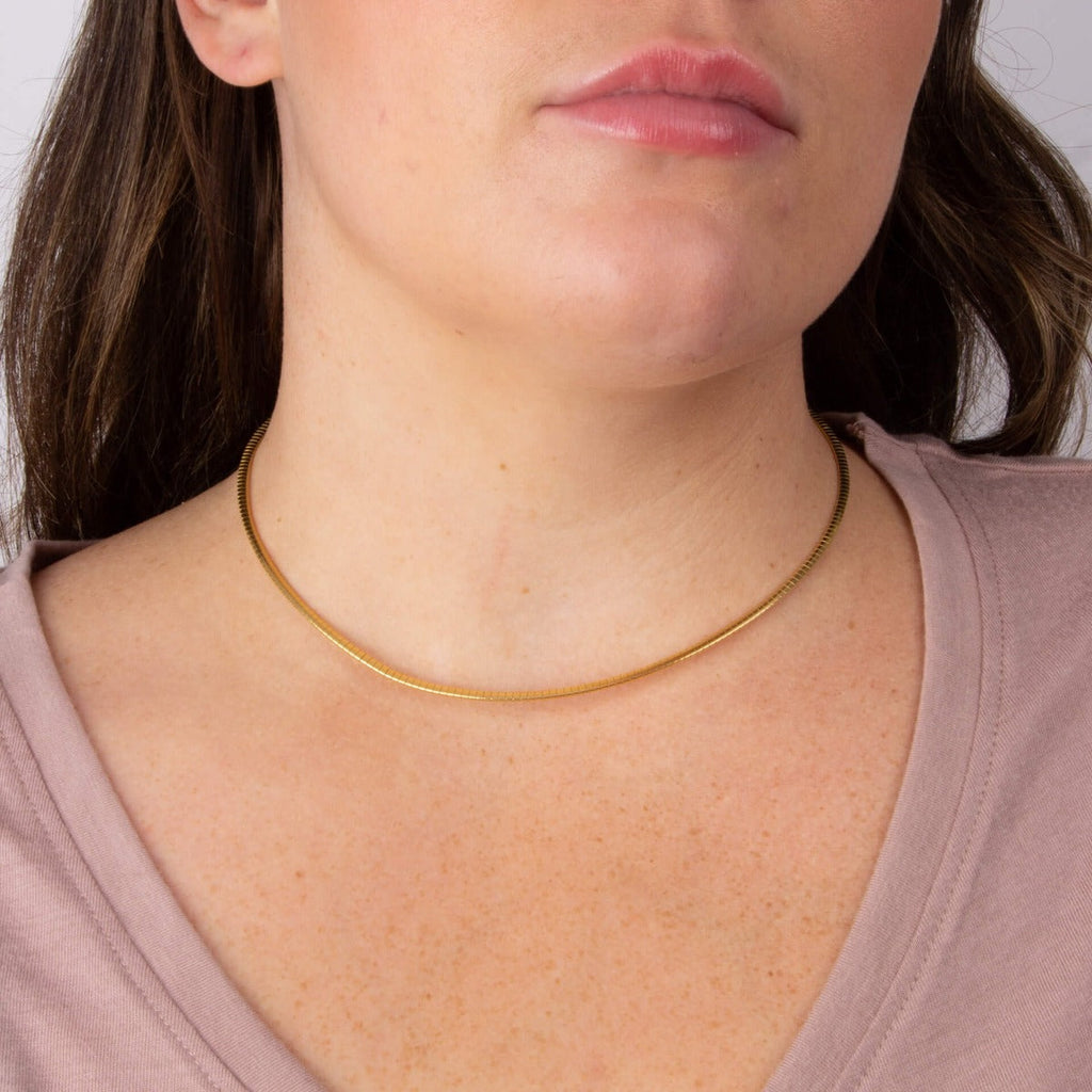 Beginnings Omega Chain Necklace