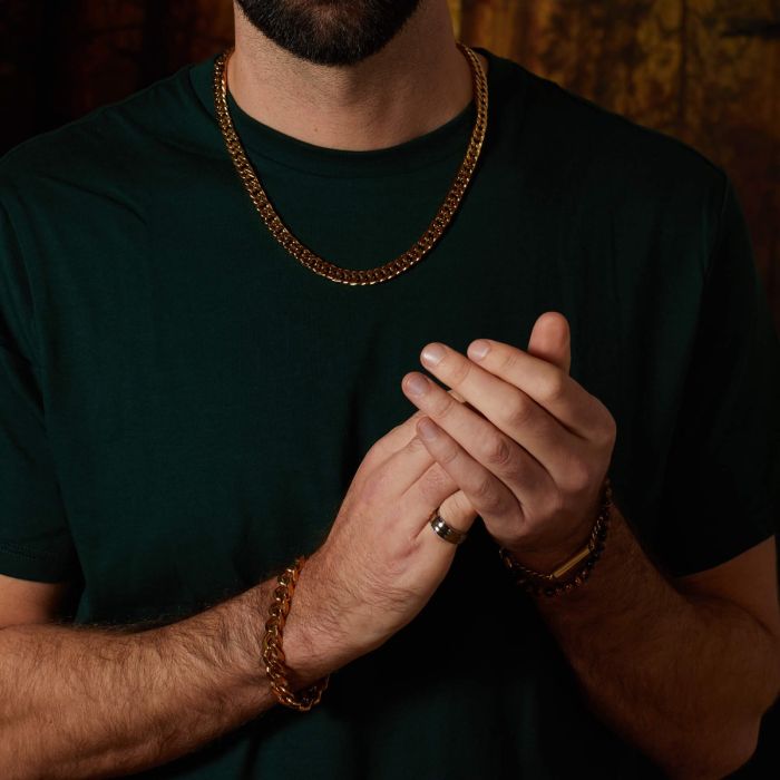 Fred Bennett Heavyweight Curb Chain Necklace