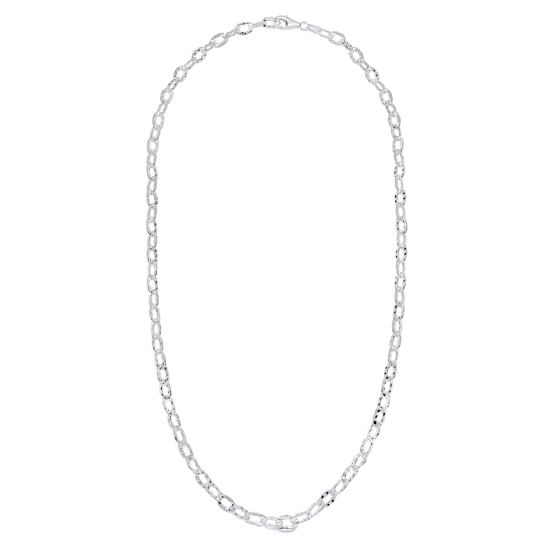 Beginnings Textured Anchor Chain Necklace