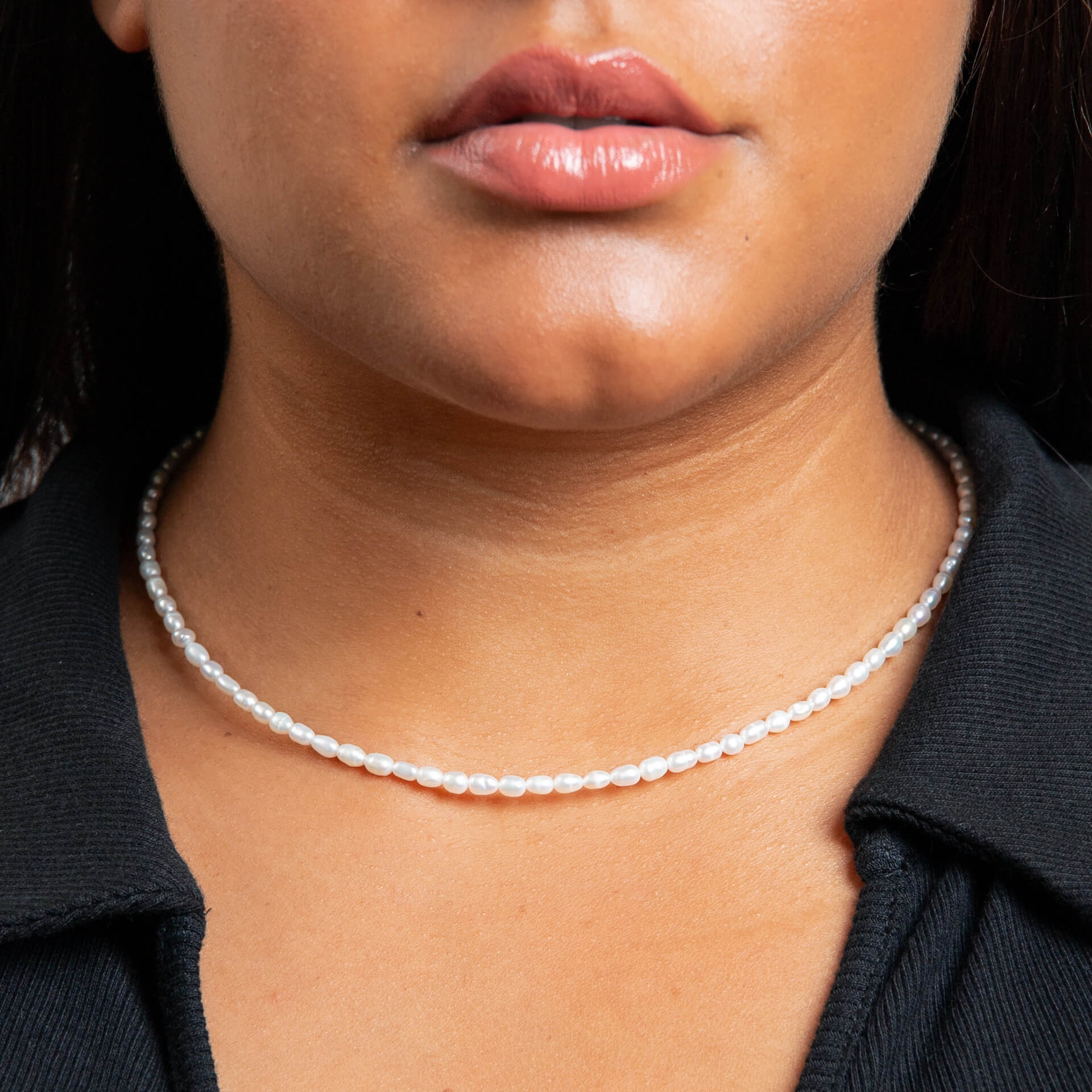 Beginnings Rice Pearl Necklace