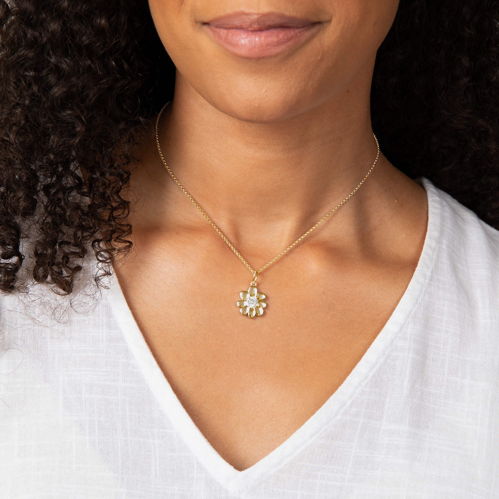 Laura Ashley Fashion Cosmos Flower Necklace