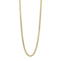 Fred Bennett Chain Necklace with Offset Engravable Bar