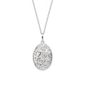 Laura Ashley Silver Lambton Garden Necklace