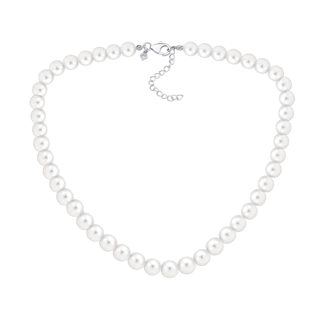 Diamonfire Shell Pearl Necklace
