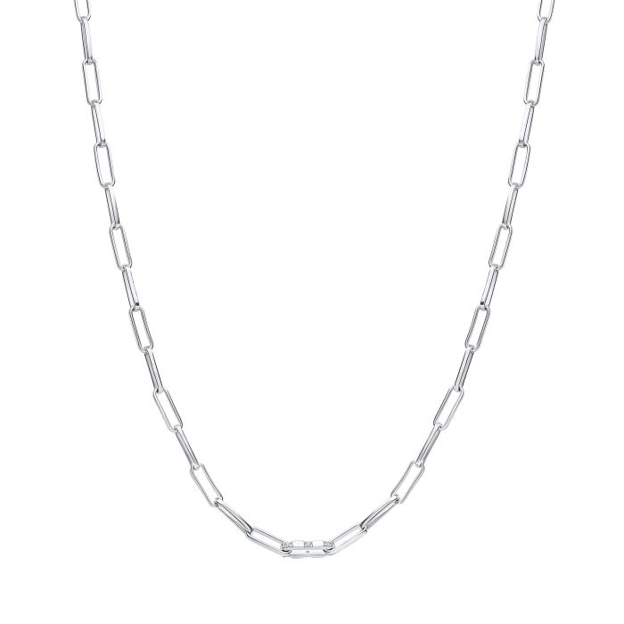 Diamonfire Open Link Chain Necklace