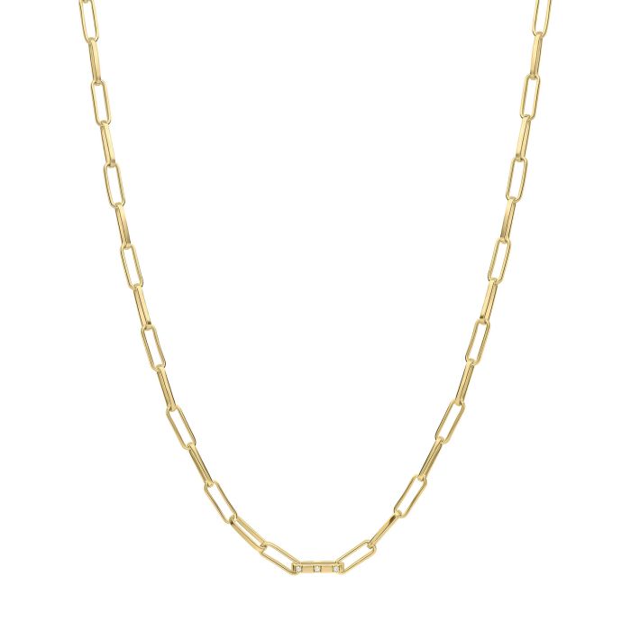 Diamonfire Open Link Chain Necklace