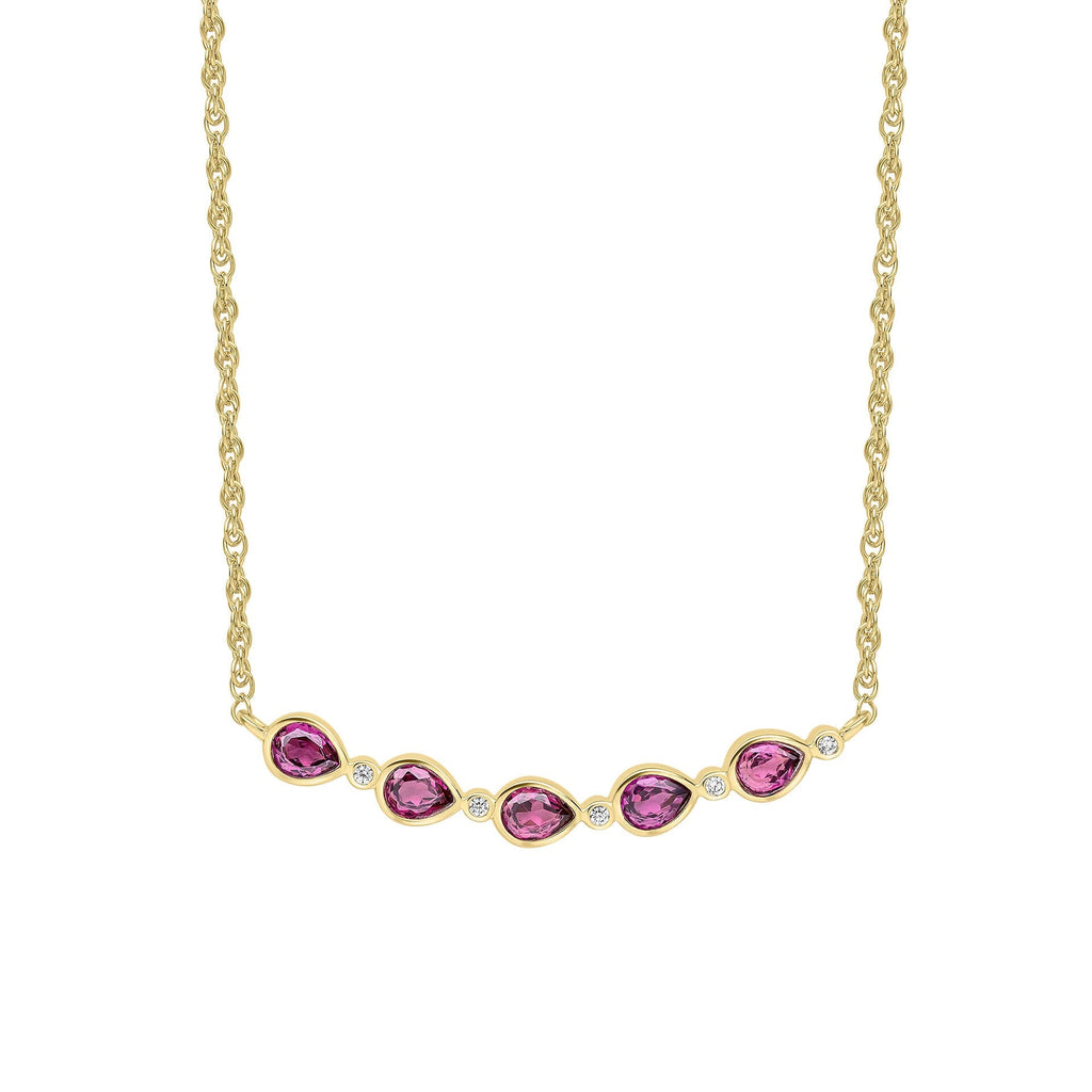 Laura Ashley Silver Thornage Flowers Necklace