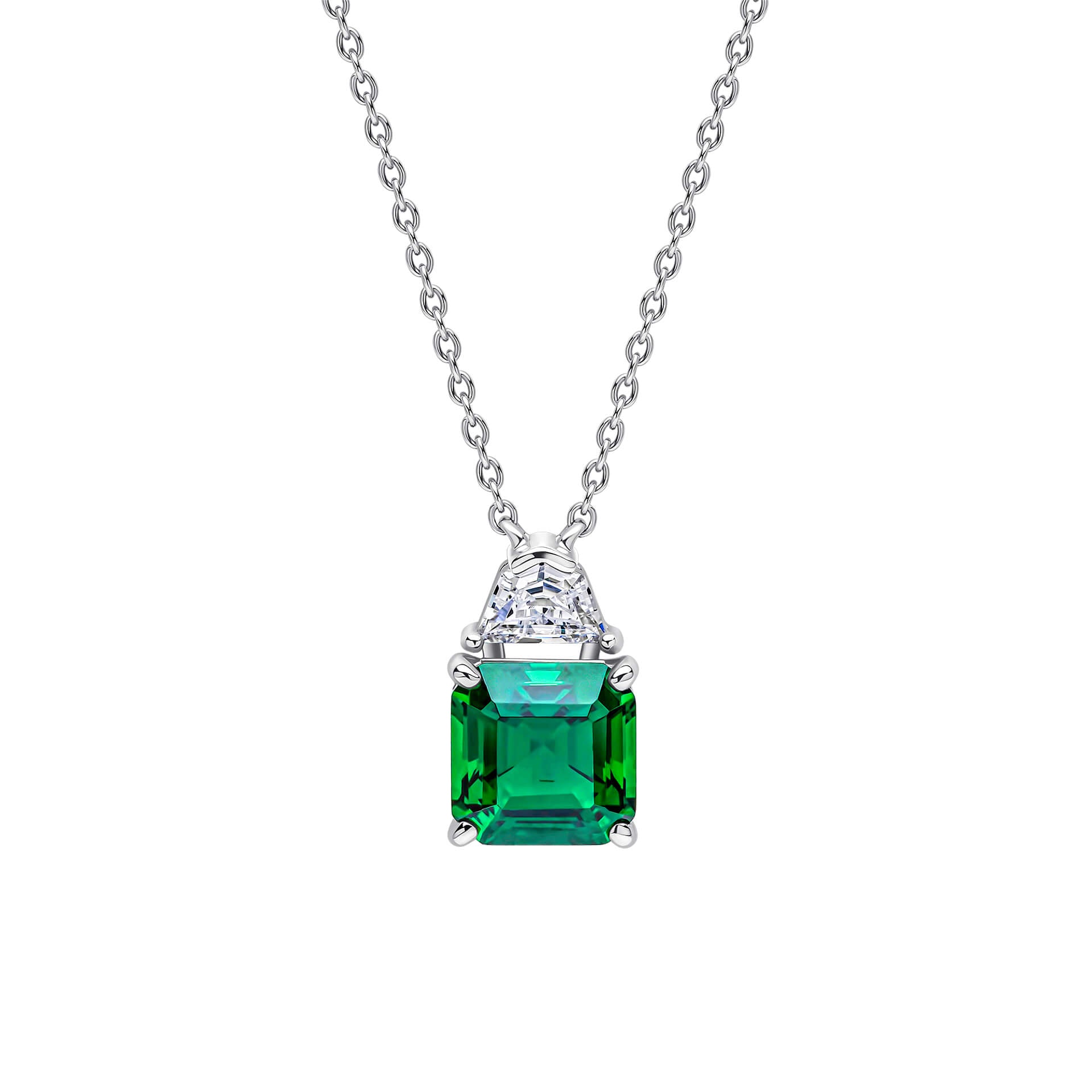 Diamonfire Square Cut Necklace