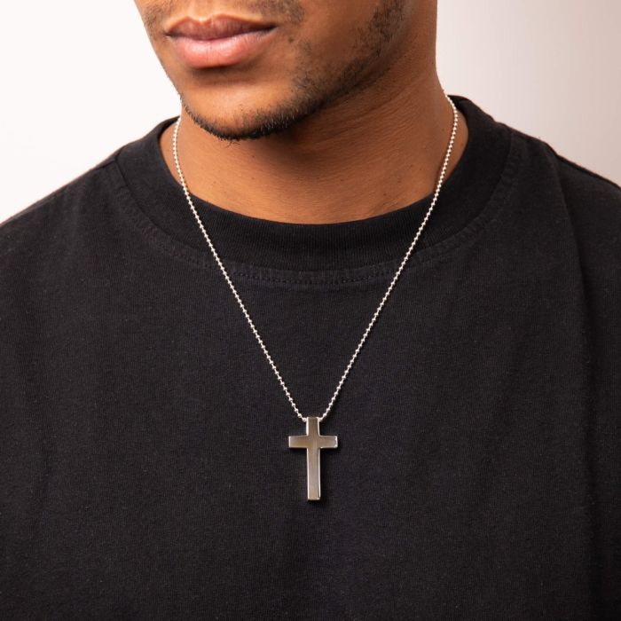 Fred Bennett Plain Cross Pendant