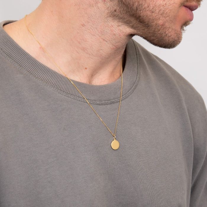 Beginnings 12mm Round Tag Pendant