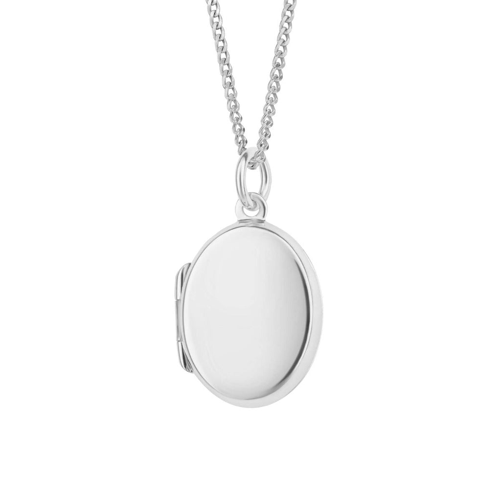 Beginnings Small Oval Locket Pendant