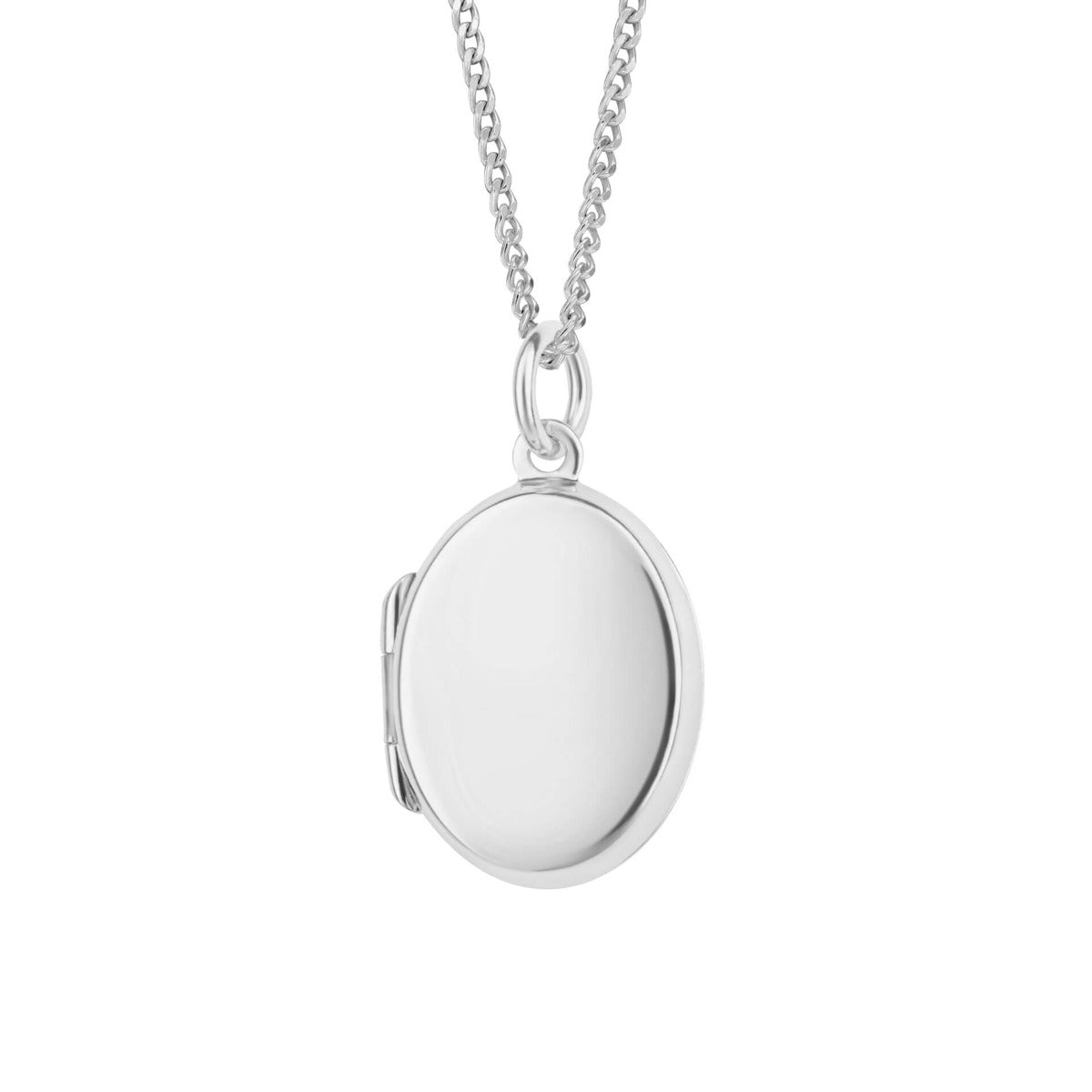 Beginnings Small Oval Locket Pendant