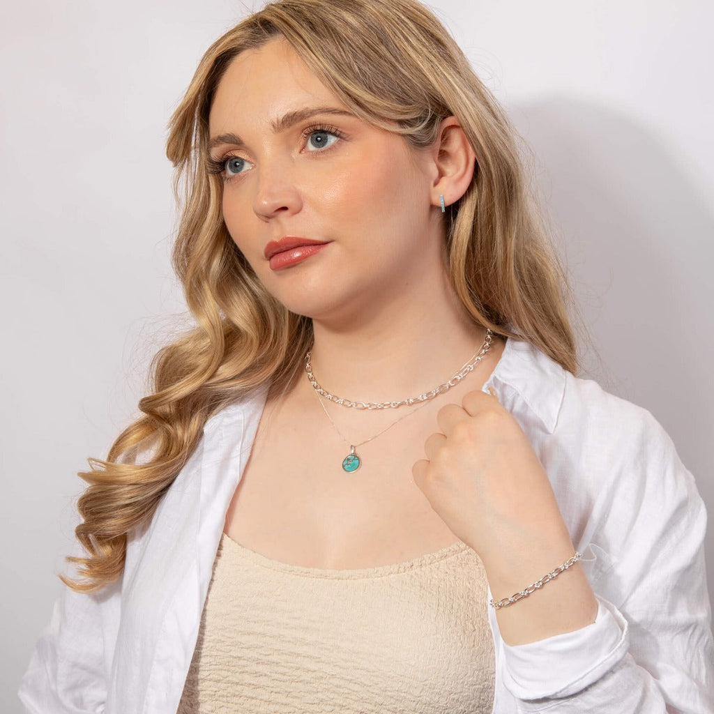 Beginnings Long Link Chain Necklace with Tag