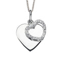 Beginnings Double Heart Pendant