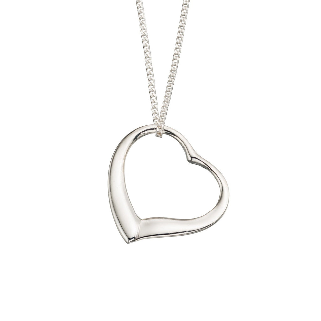 Beginnings Slip on Heart Pendant