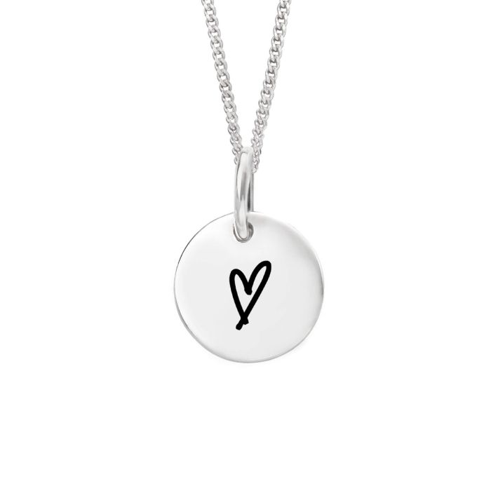 Beginnings 11mm Round Tag Pendant