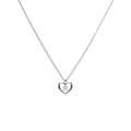 Diamonfire Open Heart Pendant with Zirconia