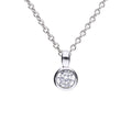 Diamonfire Bezel Set Carat Pendant
