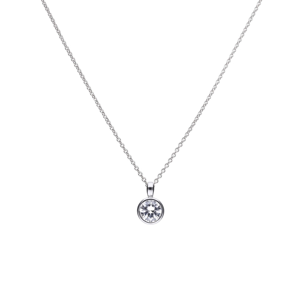 Diamonfire Bezel Set Carat Pendant