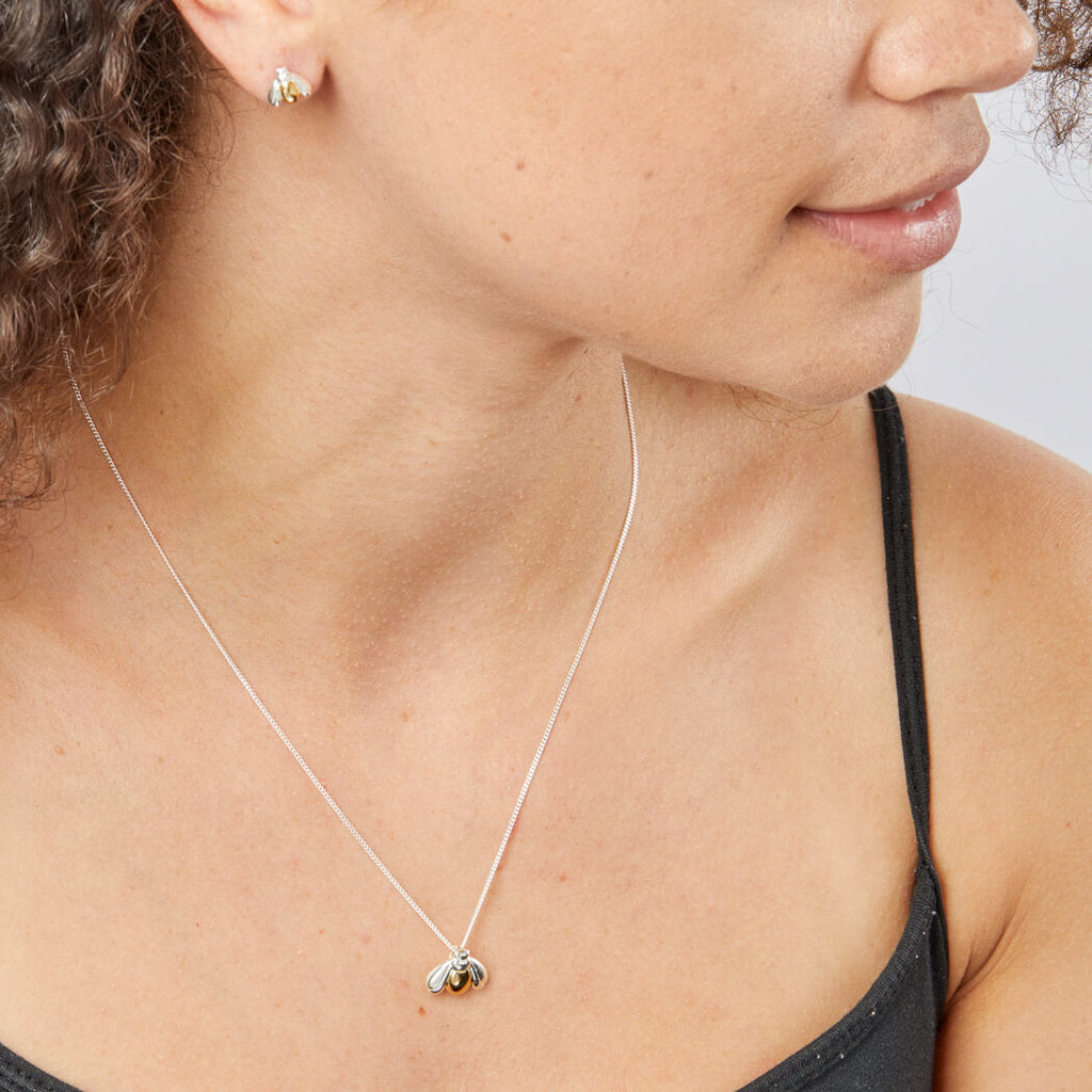 Beginnings Small Bee Earrings